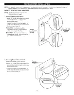 Preview for 9 page of Kenmore 7840 - 23.0 cu. Ft. Bottom-Freezer Refrigerator Use & Care Manual