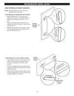 Preview for 10 page of Kenmore 7840 - 23.0 cu. Ft. Bottom-Freezer Refrigerator Use & Care Manual