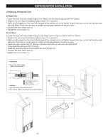 Preview for 12 page of Kenmore 7840 - 23.0 cu. Ft. Bottom-Freezer Refrigerator Use & Care Manual