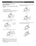 Preview for 13 page of Kenmore 7840 - 23.0 cu. Ft. Bottom-Freezer Refrigerator Use & Care Manual