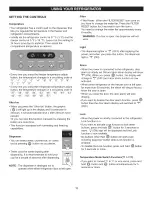 Preview for 16 page of Kenmore 7840 - 23.0 cu. Ft. Bottom-Freezer Refrigerator Use & Care Manual