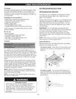 Preview for 20 page of Kenmore 7840 - 23.0 cu. Ft. Bottom-Freezer Refrigerator Use & Care Manual