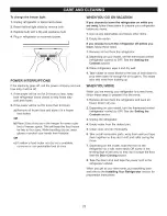 Preview for 25 page of Kenmore 7840 - 23.0 cu. Ft. Bottom-Freezer Refrigerator Use & Care Manual