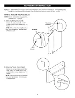 Preview for 9 page of Kenmore 7873 - Elite 24.7 cu. Ft. Bottom-Freezer Refrigerator Use And Care Manual