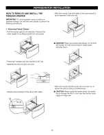 Preview for 13 page of Kenmore 7873 - Elite 24.7 cu. Ft. Bottom-Freezer Refrigerator Use And Care Manual