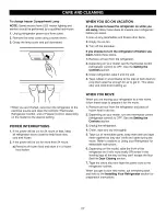 Preview for 27 page of Kenmore 7873 - Elite 24.7 cu. Ft. Bottom-Freezer Refrigerator Use And Care Manual