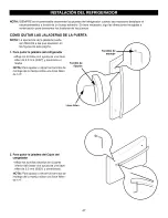 Preview for 47 page of Kenmore 7873 - Elite 24.7 cu. Ft. Bottom-Freezer Refrigerator Use And Care Manual