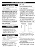 Preview for 84 page of Kenmore 7873 - Elite 24.7 cu. Ft. Bottom-Freezer Refrigerator Use And Care Manual