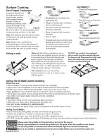 Preview for 6 page of Kenmore 790.3050 Series Use & Care Manual