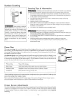 Preview for 8 page of Kenmore 790.3209 series Use & Care Manual