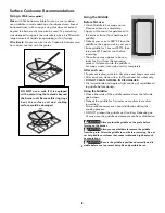 Предварительный просмотр 8 страницы Kenmore 790.34913 Use & Care Manual