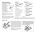 Предварительный просмотр 11 страницы Kenmore 790.3668 Series Use & Care Manual