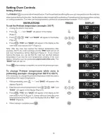 Предварительный просмотр 18 страницы Kenmore 790.3669 Series Use & Care Manual