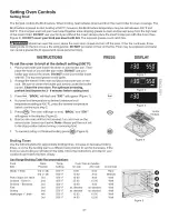 Предварительный просмотр 27 страницы Kenmore 790.3669 Series Use & Care Manual