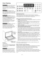 Предварительный просмотр 30 страницы Kenmore 790.3669 Series Use & Care Manual