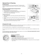 Предварительный просмотр 36 страницы Kenmore 790.3669 Series Use & Care Manual