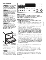 Предварительный просмотр 29 страницы Kenmore 790.3690 Series Use & Care Manual