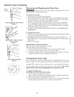 Предварительный просмотр 21 страницы Kenmore 790.4019 Series Use & Care Manual