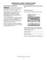 Preview for 6 page of Kenmore 790.4115 series Use & Care Manual