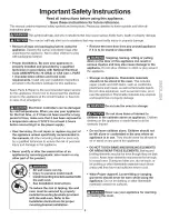 Preview for 3 page of Kenmore 790.4139 Series Use & Care Manual