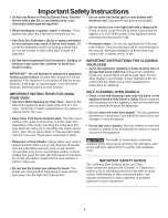 Preview for 4 page of Kenmore 790.4139 Series Use & Care Manual