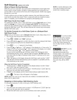 Preview for 18 page of Kenmore 790.4139 Series Use & Care Manual