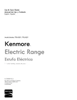 Kenmore 790.42512310 Use & Care Gude предпросмотр