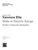 Kenmore 790.42623310 Use & Care Manual preview