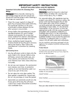 Preview for 7 page of Kenmore 790.42623310 Use & Care Manual