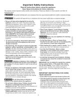 Preview for 3 page of Kenmore 790.4417 Use & Care Manual