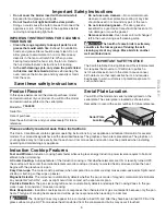 Preview for 5 page of Kenmore 790.4500series Use & Care Manual