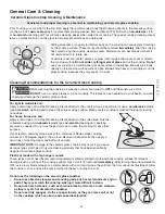 Preview for 41 page of Kenmore 790.4500series Use & Care Manual