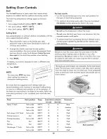 Preview for 20 page of Kenmore 790.4501 Series Use & Care Manual