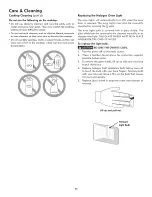 Preview for 33 page of Kenmore 790.4501 Series Use & Care Manual