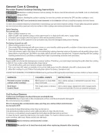 Предварительный просмотр 19 страницы Kenmore 790.4657 Series Use & Care Manual