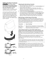 Предварительный просмотр 9 страницы Kenmore 790.4662 Use & Care Manual