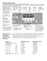 Предварительный просмотр 14 страницы Kenmore 790.4662 Use & Care Manual