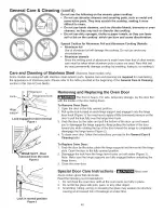 Предварительный просмотр 40 страницы Kenmore 790.4662 Use & Care Manual