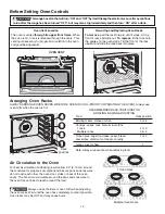 Preview for 12 page of Kenmore 790.4670 Series Use & Care Manual