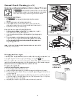 Предварительный просмотр 41 страницы Kenmore 790.4670 Series Use & Care Manual