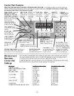 Preview for 16 page of Kenmore 790.4671 series Use & Care Manual