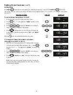 Preview for 22 page of Kenmore 790.4671 series Use & Care Manual