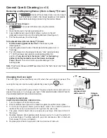 Preview for 43 page of Kenmore 790.4671 series Use & Care Manual