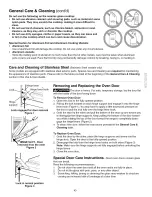 Preview for 43 page of Kenmore 790.4672 Use & Care Manual