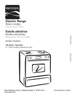 Предварительный просмотр 1 страницы Kenmore 790.4676 Series Use & Care Manual