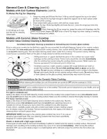 Preview for 22 page of Kenmore 790.4676 Series Use & Care Manual