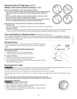 Preview for 23 page of Kenmore 790.4676 Series Use & Care Manual