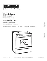 Предварительный просмотр 1 страницы Kenmore 790.46802 Use & Care Manual