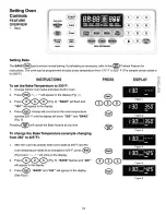 Preview for 19 page of Kenmore 790.46833 Use & Care Manual