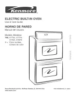 Kenmore 790.4773 Series Use & Care Manual preview